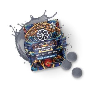 Kolas - Blue Raspberry Gummies 2pk 20mg THC 10MG CBN
