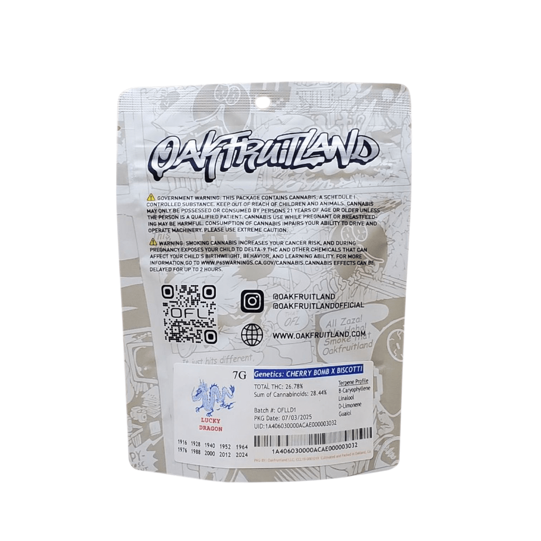 Oakfruitland - Lucky Dragon 7g