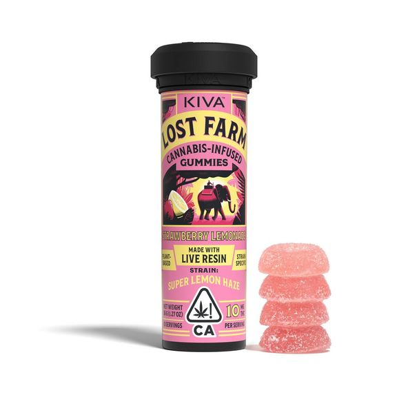 Lost Farms - Strawberry Lemonade Super Lemon Haze - Gummies - 100mg