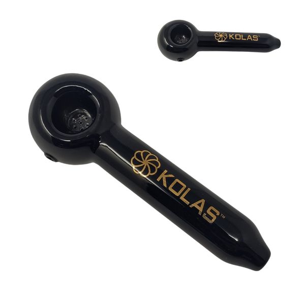 Kolas Branded Pipe Large Black & Gold