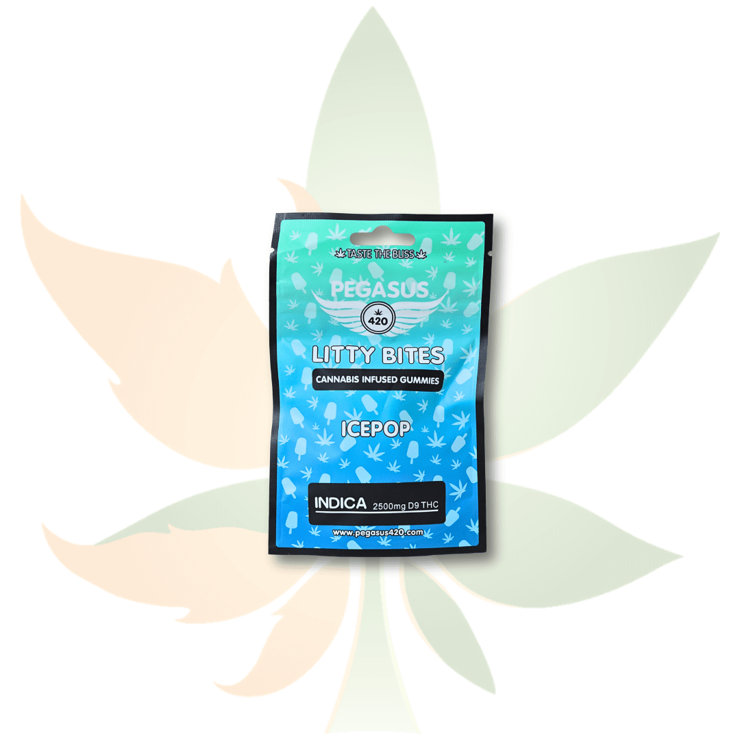 Litty Bites- 2500mg- Indica- Ice Pop