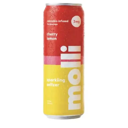 Cherry Lemon Sparkling Seltzer (10mg THC) 355.00 g