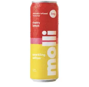 Cherry Lemon Sparkling Seltzer (10mg THC) 355.00 g
