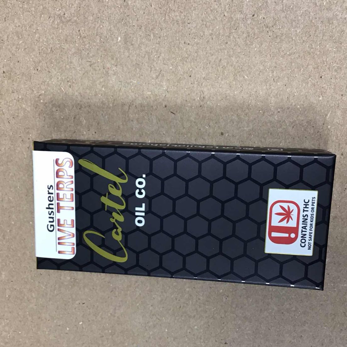 Gushers Indica Live Terps Cartel Oil Co Cartridge 1g