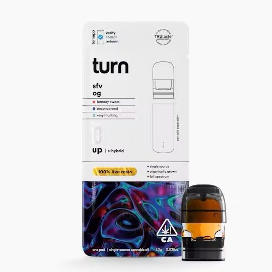 Turn- SFV OG Live Resin Pod 1g (S/H)