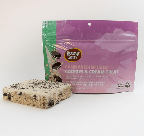 Heavenly Sweet - Cookies & Cream Treat 100mg
