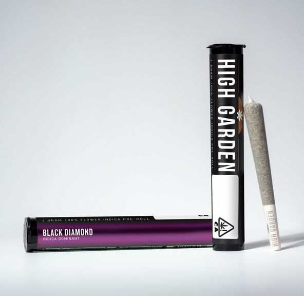 High Garden - Preroll - Black Diamond - 1g