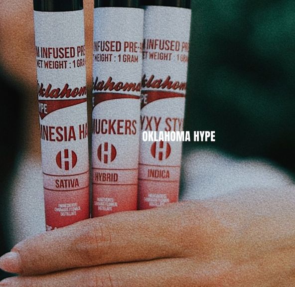 Oklahoma Hypes - 1g Infused Pre-Roll - Pyxy Stix