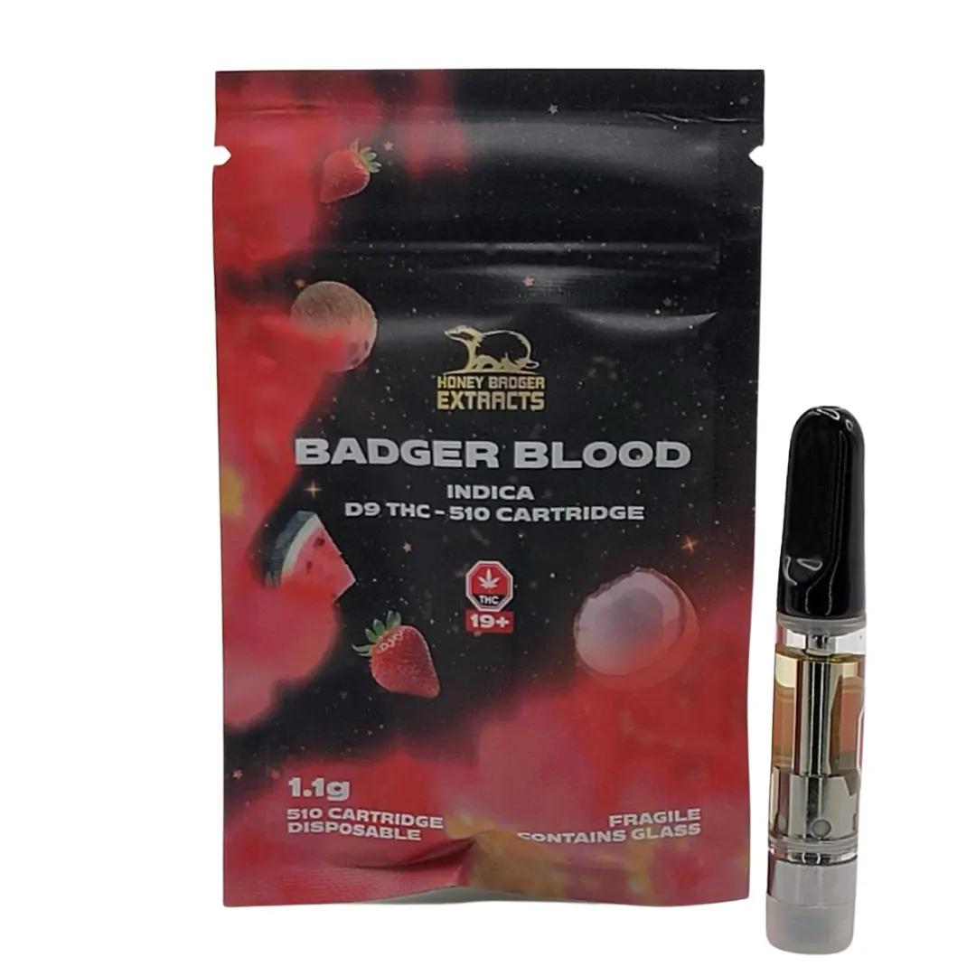 Badger Blood - 1G D9 Cartridge by Honey Badger