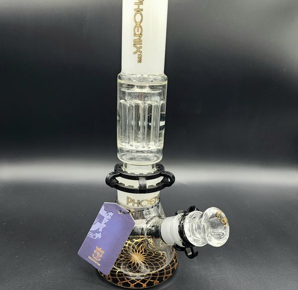 12" PHOENIX WATER PIPE WITH GLYCERIN ATTACHMENT