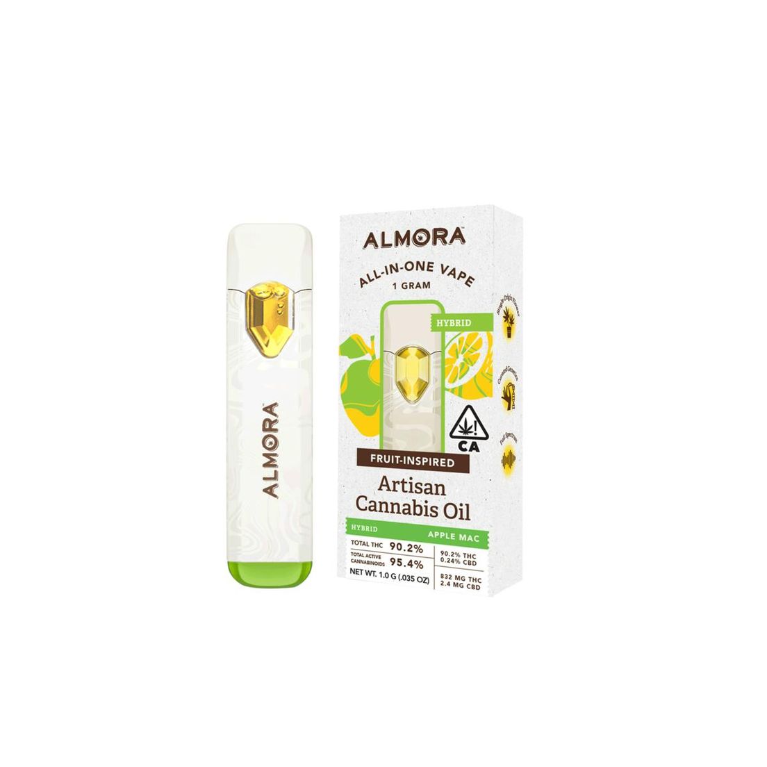 Almora Farm - AIO - Fruit - 1g - Lemon Maui