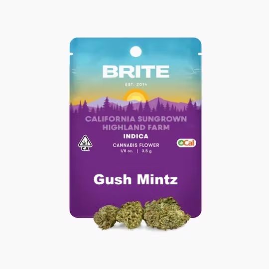 Brite Labs Gush Mintz 3.5g 25%