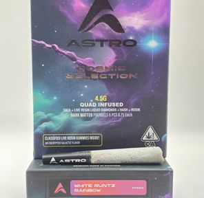 Astro - Infused Pre-Roll - White Runtz Rainbow - 6ct