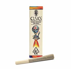 Clsics - Single Rosin Infused Pre Roll | Rainbow Beltz .7g