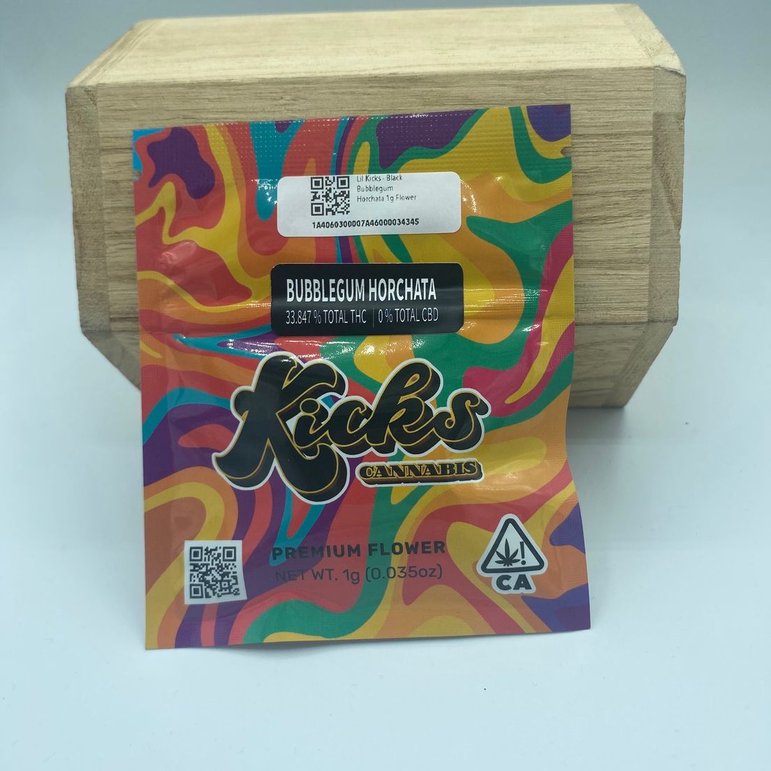 Lil Kicks - Black Bubblegum Horchata 1g Flower