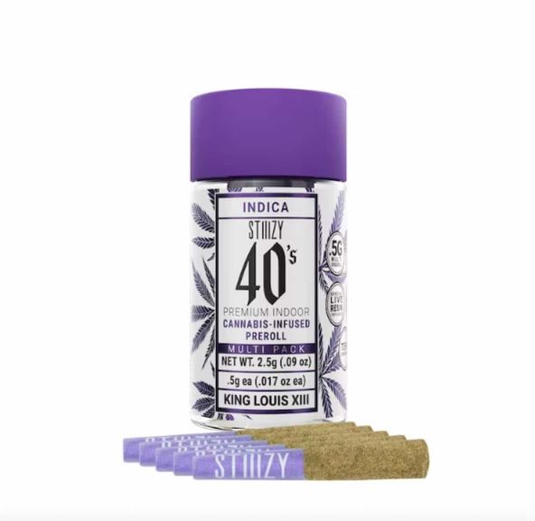.5G 40s PREROLL MULTI PACK - KING LOUIS XIII