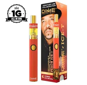 Peach Ice-T 1000mg All in One Vape Device | Ice-T Collaboration 1.00 g