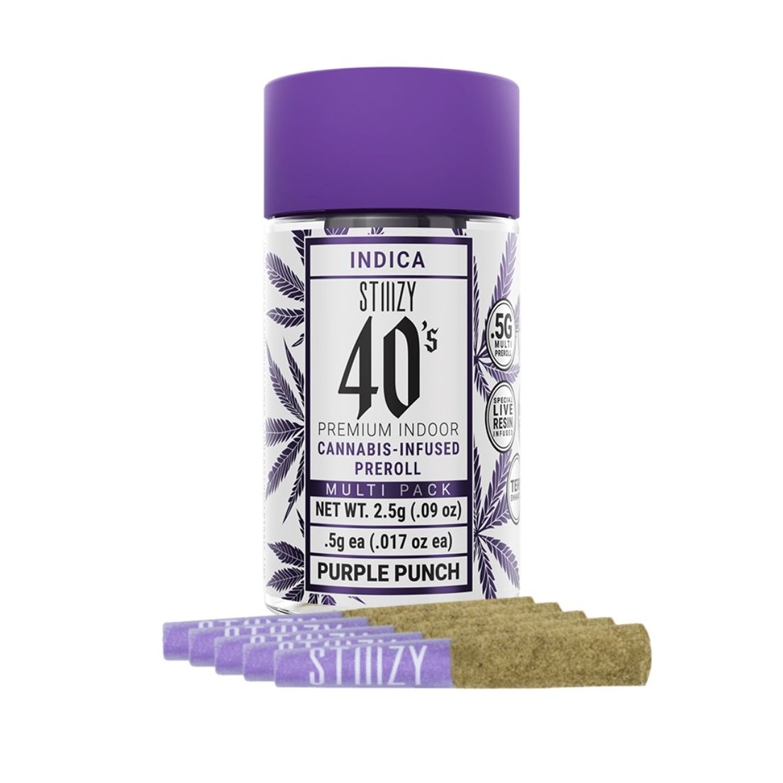 STIIIZY - 40's Multi-Pack - Purple Punch - 2.5g