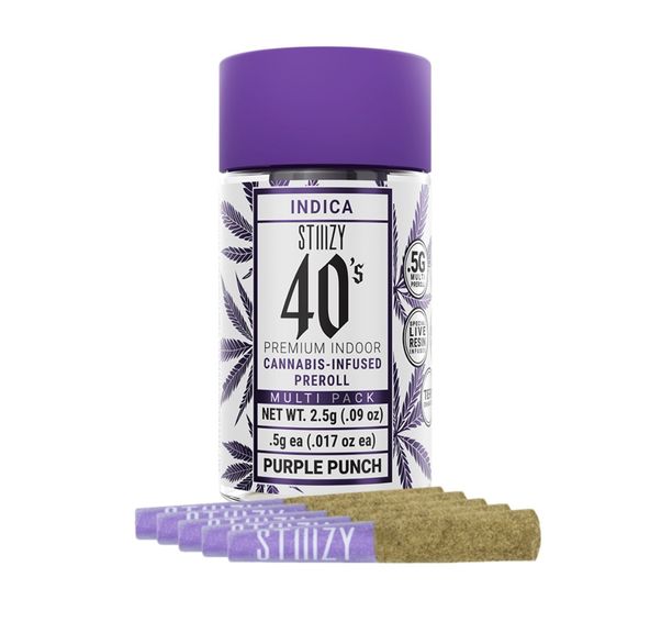 STIIIZY - 40's Multi-Pack - Purple Punch - 2.5g