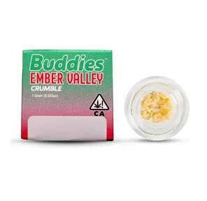 Buddies | Crumble | 1g | Cured Resin | Ember Valley | Melon Fizz