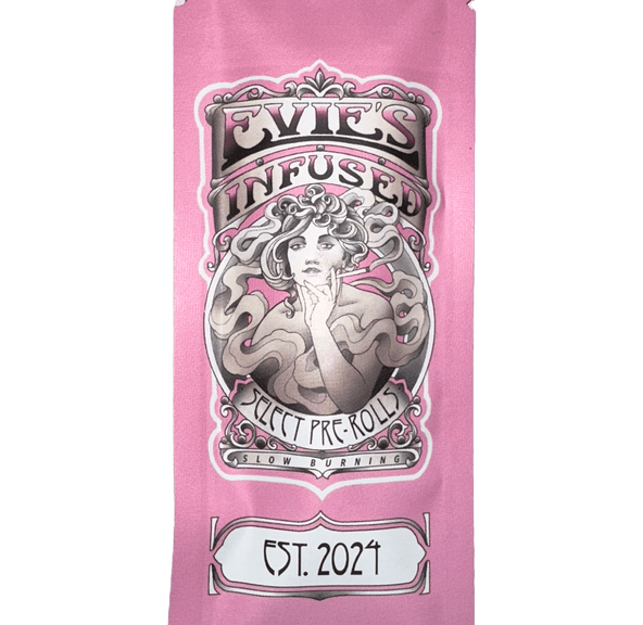 Evie’s 0.7g Caviar,Hash & kief PreRoll $11