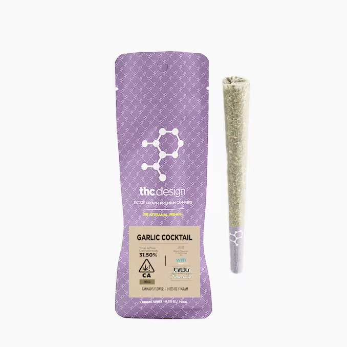 Garlic Cocktail Premium Single Pre Roll