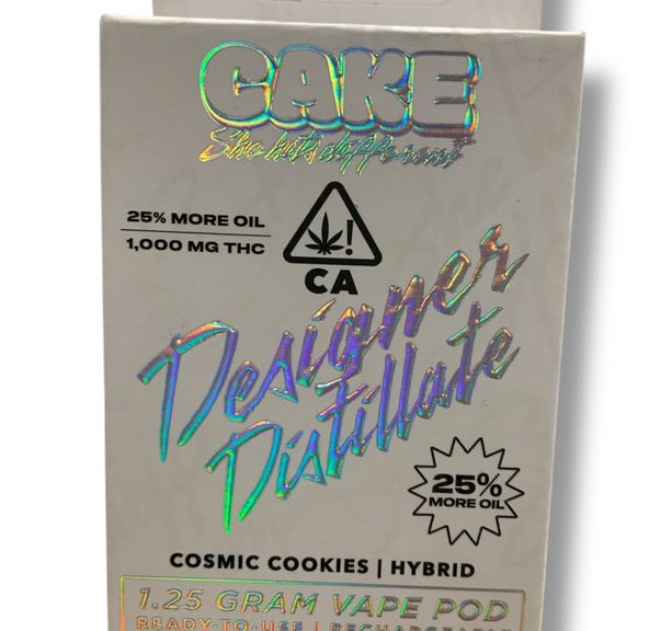 Cake - Cosmic Cookies 1.25g Rechargeable Designer Distillate