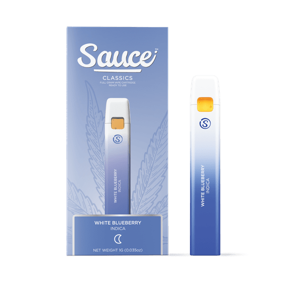 Sauce | AIO Vape | 1g | Distillate | White Blueberry