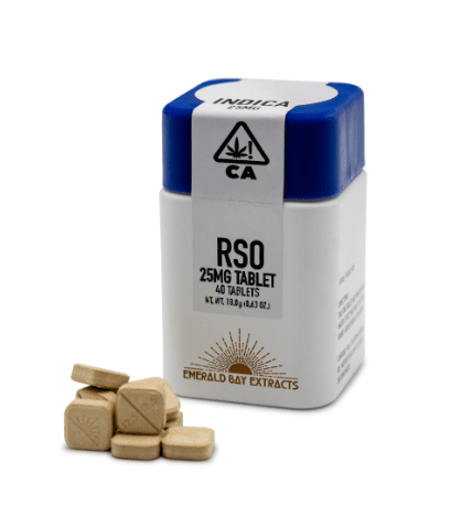 Emerald Bay Extracts - Ice Cream Cake RSO Tablets 25 MG/1000 MG