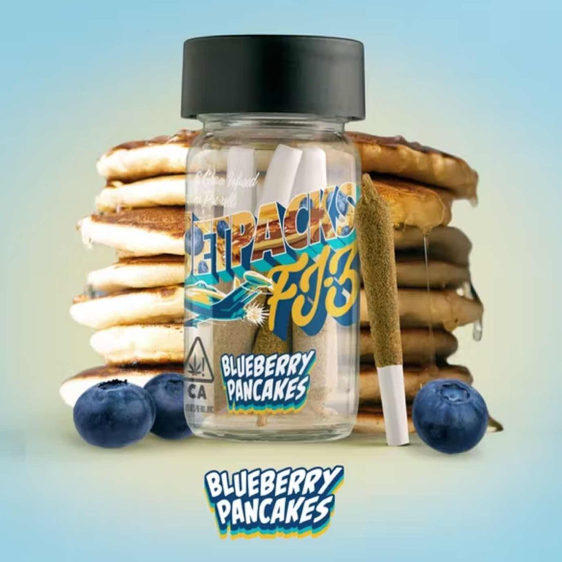 Blueberry Pancakes FJ-3 ( .6g Infused Preroll 5pk)