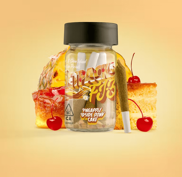 .6g Pineapple Upside Down Cake Infused Pre Roll (5 Pack) - JETPACKS