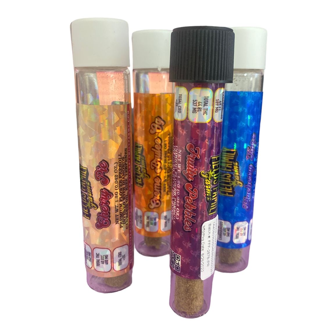 D. Family Fields Farmz 1.2g Infused Pre Roll - Lemoncello (S)