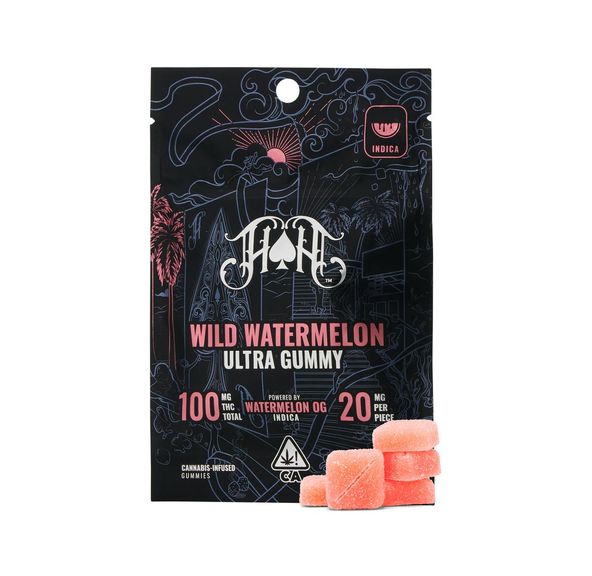 Heavy Hitters - THC Gummy Pack 100mg - Wild Watermelon