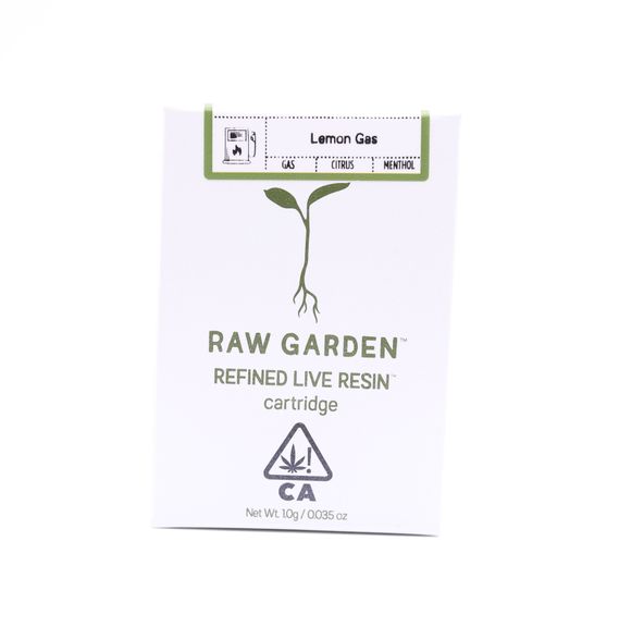 Raw Garden- LEMON GAS 1G CARTRIDGE