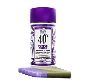 .5G 40S PREROLL MULTI PACK - PURPLE PUNCH 2.50 g