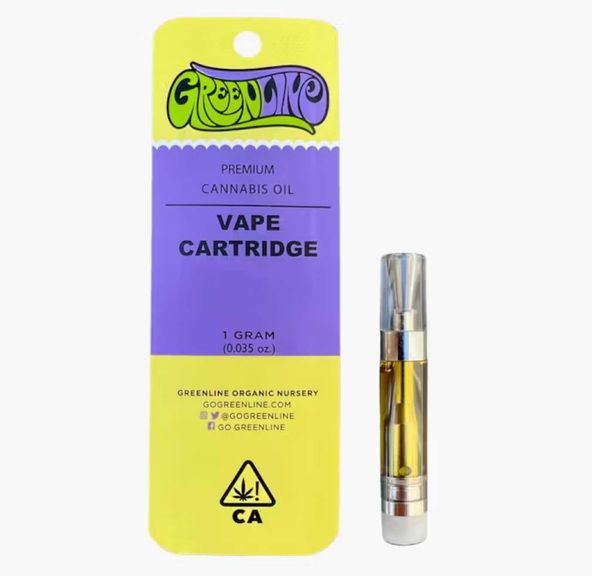 Greenline - Grape Zkittlez Cartridge 1g