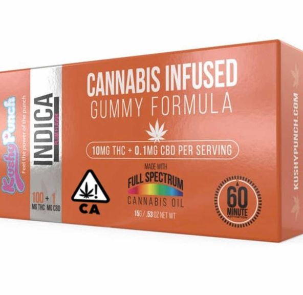 Kushy Punch - Kushy punch Indica Gummy 100mg