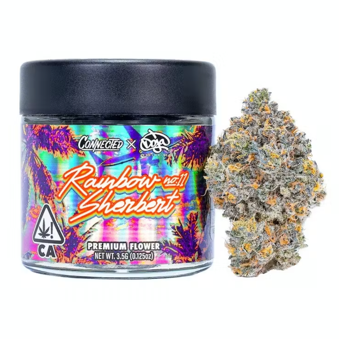 Connected Cannabis Co. - Rainbow Sherbert #11 3.5g