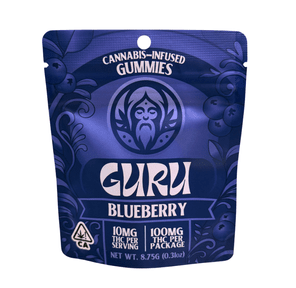 Guru Gummies 100mg - Blueberry