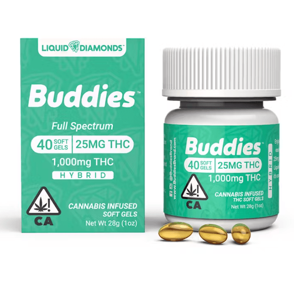 BUDDIES LD CAPSULES- 25MG HYBRID (40PC)
