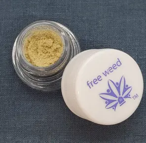 FREE WEED-ENIGMA KIEF THC 30.76%
