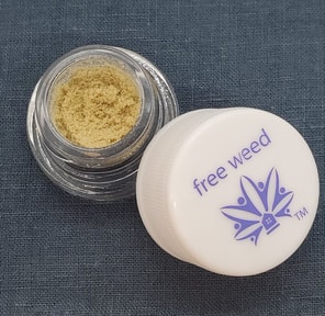 FREE WEED-ENIGMA KIEF THC 30.76%