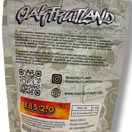Oakfruitland - E85 2.0 7g