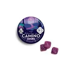 [Camino] Gummies - 100mg - Sours Blackberry 1:1:1 CBD CBN