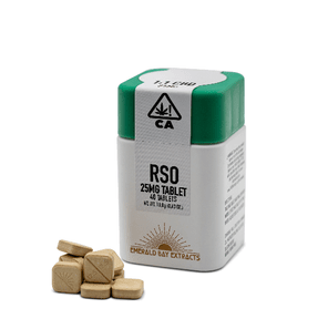 Emerald Bay Extracts - Rose 1:1 RSO Tablets 25mg/1000mg