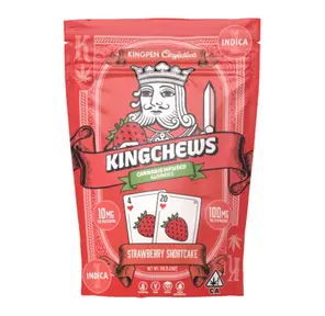 Kingpen Fruit Chews Strawberry Fields 100mg