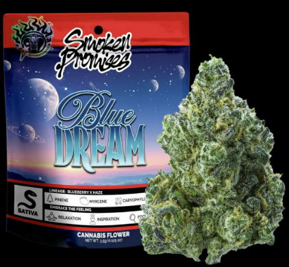 SMOKEN PROMISES- 3.5 BLUE DREAM
