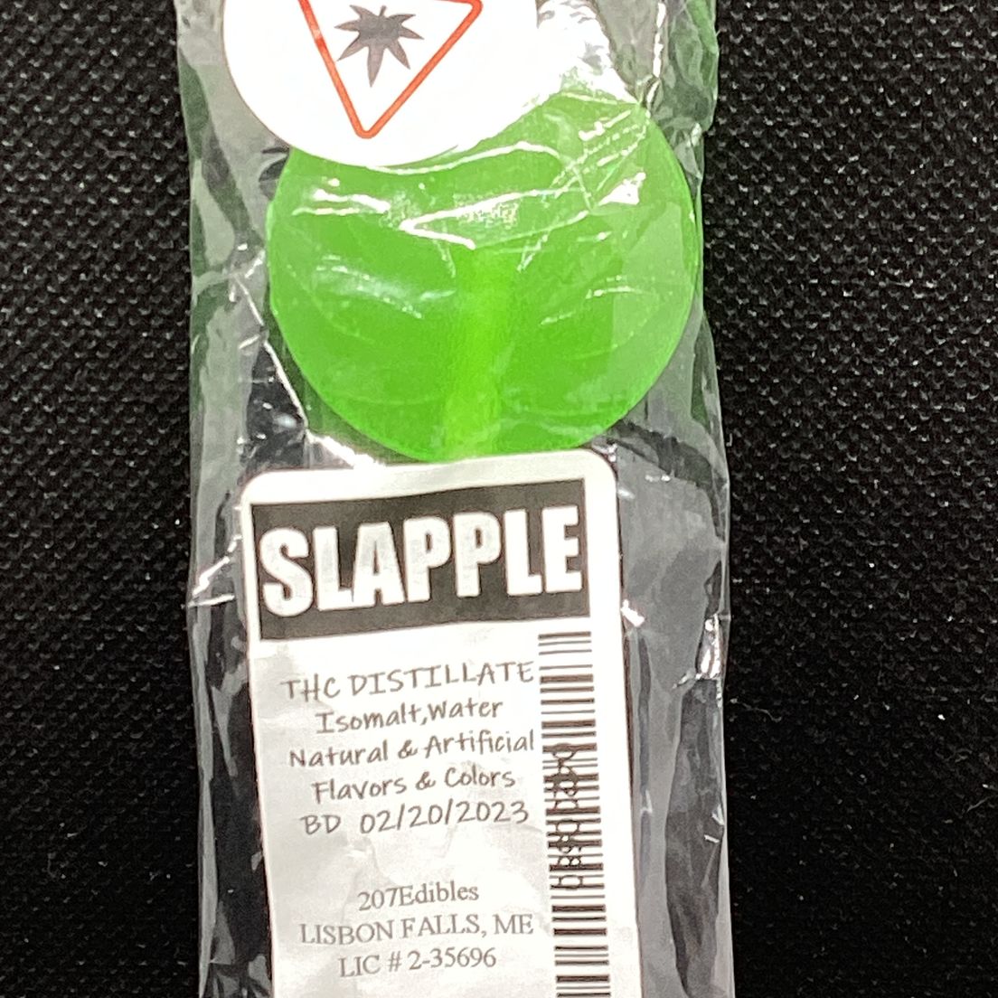 207 Edibles- Slapple- Sugar Free- Lollipops- 40MG