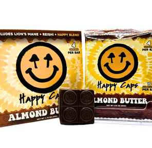 Happy Caps Chocolate Bar 4g - Dark Chocolate