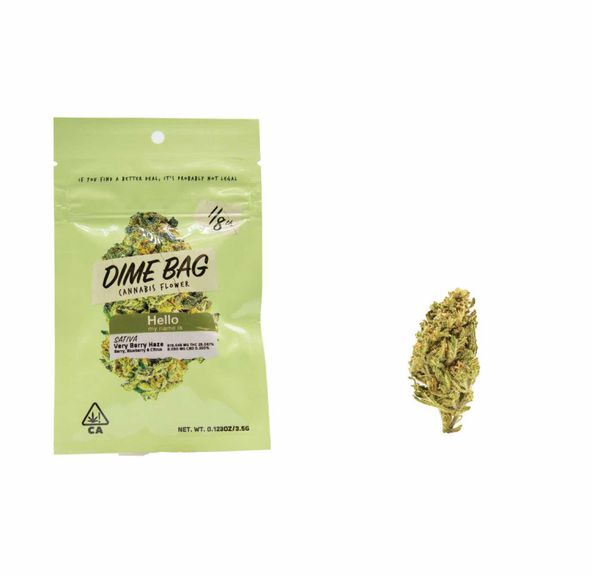 [Dime Bag] Flower - 3.5g - Berry Haze (S)